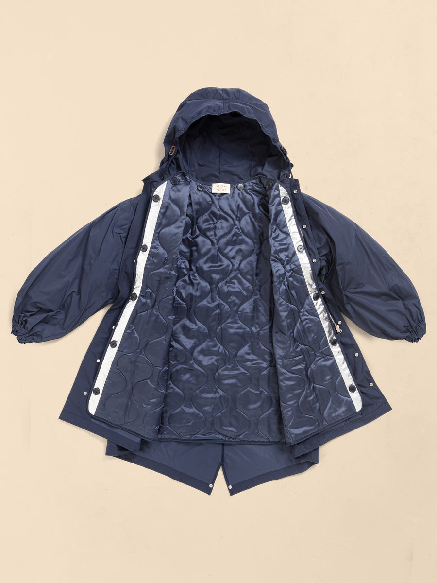 FUDGE掲載 19AW Panelled Fishtail Parka Rick Owens DRKSHDW Fishtail Parka Recycled Nylon Stone – LESS 17