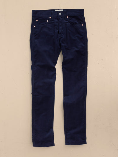 Trousers Camarguais Corduroy - Navy