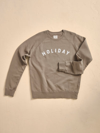 Holiday Sweatshirt - Olive Green