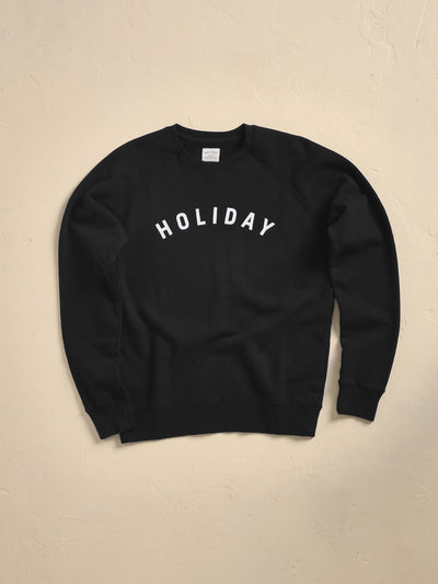 The Holiday Sweatshirt - Black